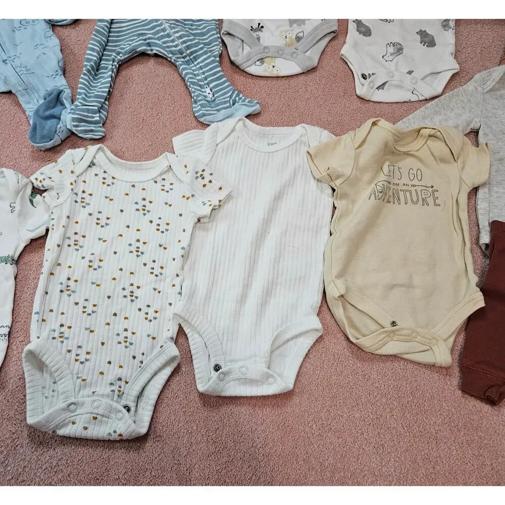 Baby Newborn Infant Clothing Bundle Mixed Assorted Pieces